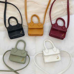 2020 Fashion Super Mini Handbags for Women Cute Shoulder Bags Luxury Designer Small Crossbody Bags J Letter Girls Messenger Bags