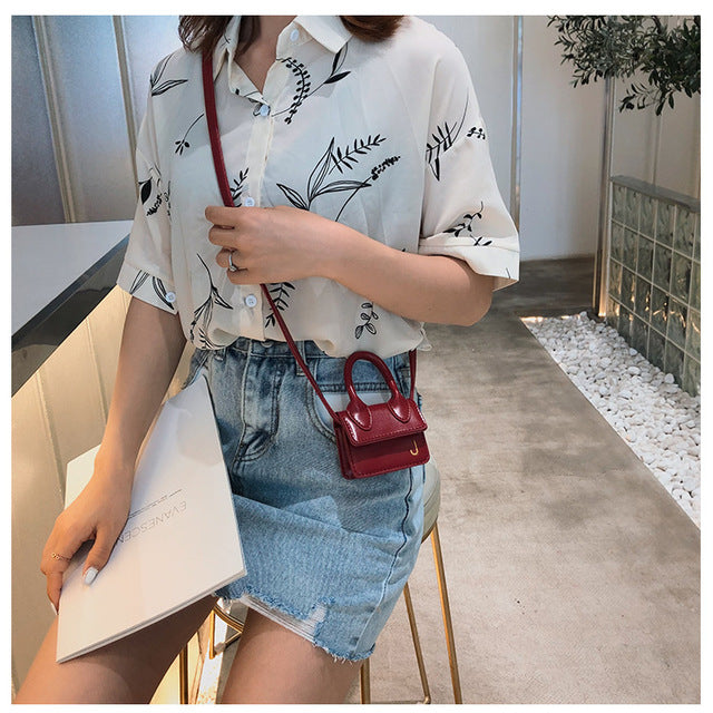 2020 Fashion Super Mini Handbags for Women Cute Shoulder Bags Luxury Designer Small Crossbody Bags J Letter Girls Messenger Bags