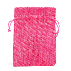 Shopping Bag Linen Storage Package Bags Drawstring Bag Small Coin Purse Travel Women Cloth Bag Gift Pouch
