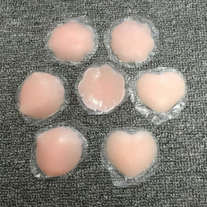 Reusable Women Breast Petals Lift Nipple Cover Invisible Adhesive Silicone Push Up Sexy Backless Strapless Breast Cover Pasties