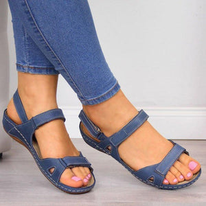 2020 Women Sandals Flat Open Toe Shoes Women Casual Platform Ladies Vintage Office Party Sandals Dropshipping Zapatos De Mujer