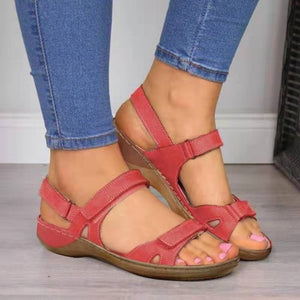 2020 Women Sandals Flat Open Toe Shoes Women Casual Platform Ladies Vintage Office Party Sandals Dropshipping Zapatos De Mujer