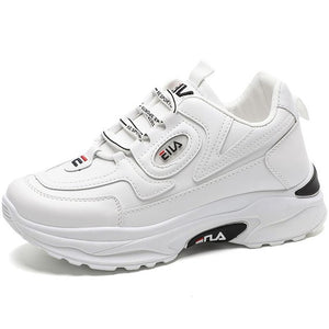 Women Shoes White Fashion Designers Sneakers Ladies Leather Platform Shoes Casual Sports Shoes Pink Walking Shoes Tenis Feminino