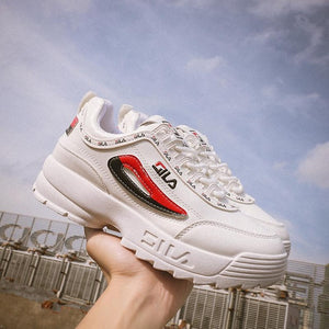 Women Shoes White Fashion Designers Sneakers Ladies Leather Platform Shoes Casual Sports Shoes Pink Walking Shoes Tenis Feminino