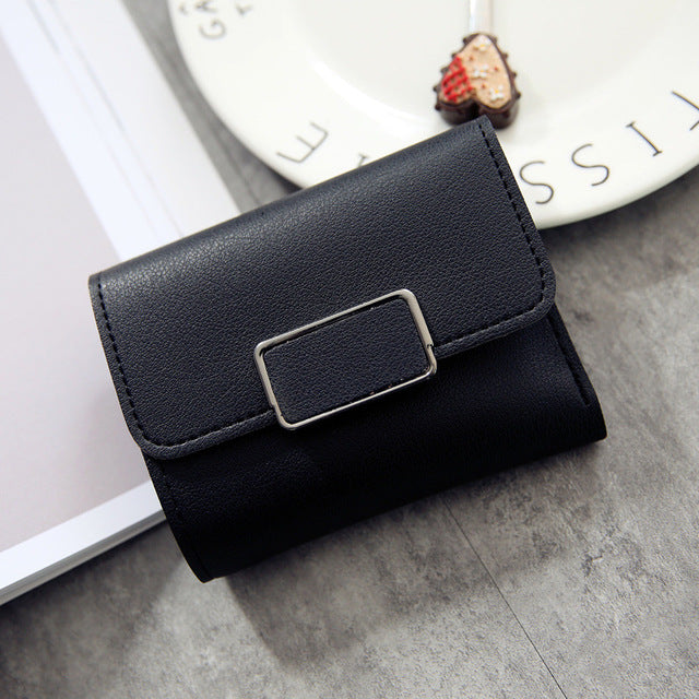 Women Wallets Small Fashion Brand Leather Purse Women Ladies Card Bag For Women 2019 Clutch Women Female Purse Money Clip Wallet