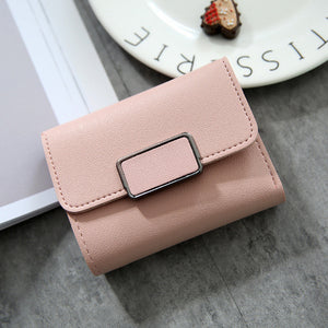 Women Wallets Small Fashion Brand Leather Purse Women Ladies Card Bag For Women 2019 Clutch Women Female Purse Money Clip Wallet