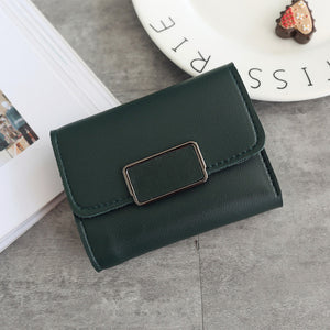 Women Wallets Small Fashion Brand Leather Purse Women Ladies Card Bag For Women 2019 Clutch Women Female Purse Money Clip Wallet