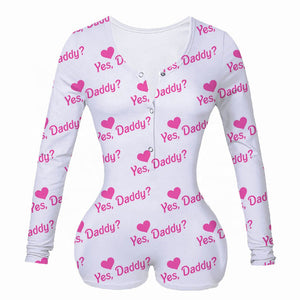 Sexy Women Bodysuit Long Sleeve Deep V Neck Bodycon Stretch Leotard Crop Top Button Short Romper Pajamas Women Jumpsuit Overalls