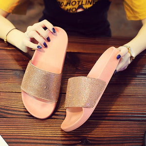 Ethel Anderson Fashion Real Raccoon Fur Slides Slippers Summer Flip Flops Casual Vogue Fox Fur Sandals Vogue Plush Shoes