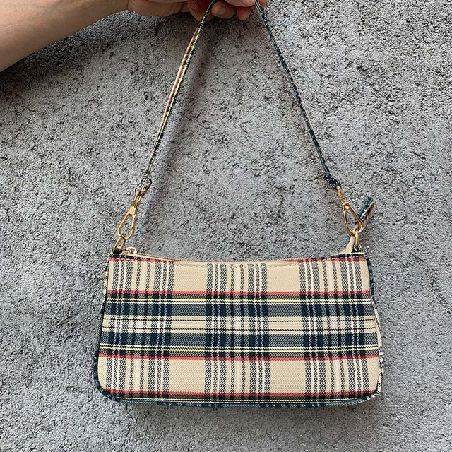 Canvas Tote Women Small Shoulder Bag Lady's Vintage Messenger Bag Fashion Subaxillary bags Kandall Luxury Brand Bolsa A143