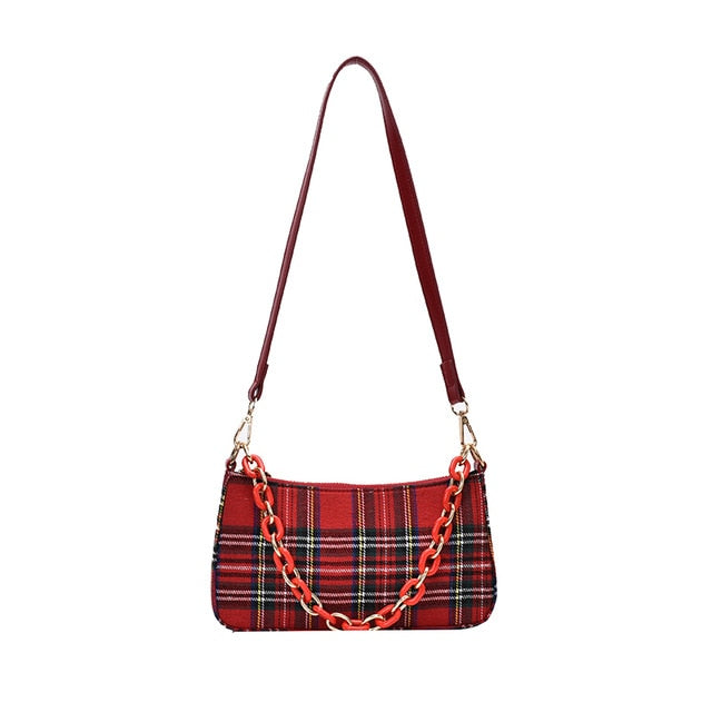 Canvas Tote Women Small Shoulder Bag Lady's Vintage Messenger Bag Fashion Subaxillary bags Kandall Luxury Brand Bolsa A143