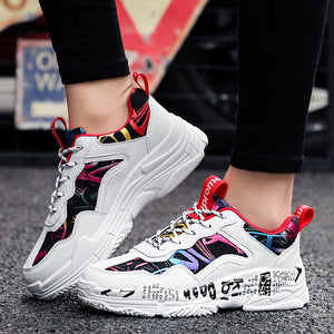 TUINANLE Sneakers Women Summer Woman Casual Fashion Shoes Graffiti Flats Ladies Vulcanized Shoes White Sneakers Zapatos Mujer