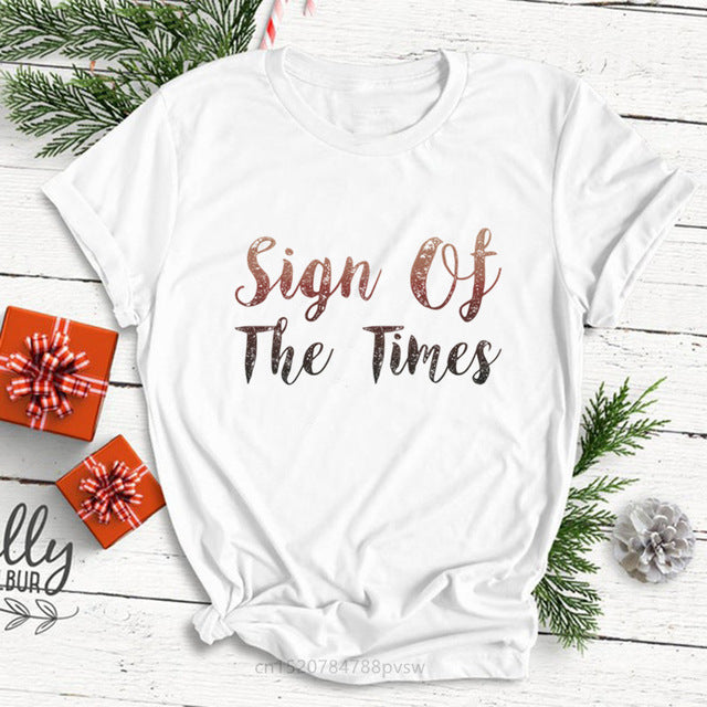 Female T-Shirt Fine Line Love on Tour Women Tshirt Harajuku Shirt Short Sleeve Tee Shirts Hip Hop Harry Styles Women T-shirts