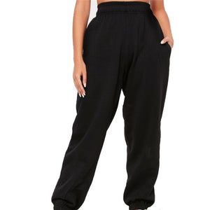 2020 Solid Color Women Harem Pants Casual High Waist Sweatpants Baggy Long Trousers Joggers Sport