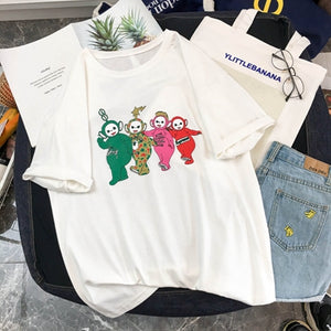 Summer Women T Shirts Leopard Mouse Cartoon Printing Tshirt Mickey Ear Short Sleeve Cute Tee Shirt Vogue Tops Female T-shirts