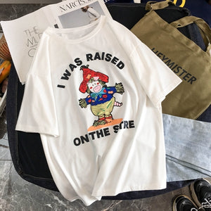 Summer Women T Shirts Leopard Mouse Cartoon Printing Tshirt Mickey Ear Short Sleeve Cute Tee Shirt Vogue Tops Female T-shirts