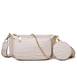 Skfoockes Crocodile Chain Bag 2020 New Women's Bag Messenger Small Bag Wild Trend Women's Bag Fashion Multi-purpose Shoulder Bag