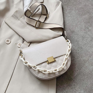 Small PU Leather Crossbody Bags For Women 2020 Saddle Bag Shoulder Handbags Female Travel Lady Fashion Crossbody Bag