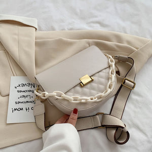 Small PU Leather Crossbody Bags For Women 2020 Saddle Bag Shoulder Handbags Female Travel Lady Fashion Crossbody Bag