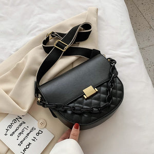 Small PU Leather Crossbody Bags For Women 2020 Saddle Bag Shoulder Handbags Female Travel Lady Fashion Crossbody Bag