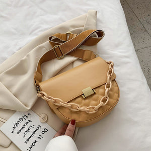 Small PU Leather Crossbody Bags For Women 2020 Saddle Bag Shoulder Handbags Female Travel Lady Fashion Crossbody Bag