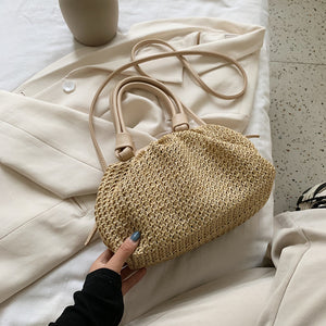 Summer Weave Cloud Bags For Women 2020 Fashion Small Tote Bag Lady Crossbody Shoulder Handbags Lady Beach Cross Body Bags